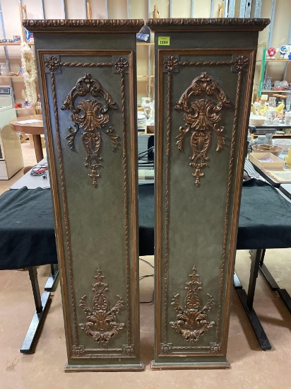 Set of 2 Large Decorative Wall Panels/Plaques
