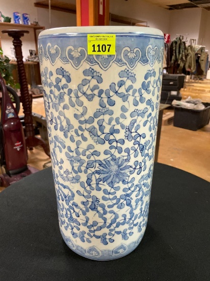 Vintage Porcelain Umbrella Stand