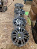 Set of 4 Lincoln MKX Chrome Wheels and Rims