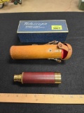 Vintage, Celestron Telescope with Leather Case and Box.