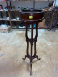 Large Vintage Regency Style Mahogany Plant Stand