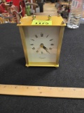 Time master Quartz, Aluminum Mantle Clock.