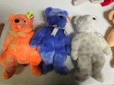 3 Large, TY Beanie Buddies, Beanie Bears. All one Money.