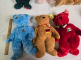 3 Large, TY Beanie Buddies, Beanie Bears. All one Money.