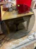 Large Tinted Glass Patio Table Top 42 Inch Diameter