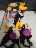 1-12 Count Bag of New, 100 percent Wool, Cold Weather Hats, Made in Nepal. Colorful Cow.