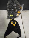 1-12 Count Bag of New, 100 percent Wool, Cold Weather Hats, Made in Nepal. Bird.