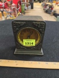 Antique, Ironclad, Alarm Clock . Made in USA by Western Clock Company. Heavy.