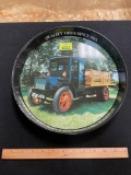 General Tire 1918 Packard 4 Cylinder Delivery Truck Round Metal Serving Tray