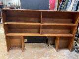 Large Wood Bookshelf Head Board