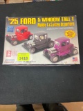 Vintage Lindberg 1:24 Scale 1925 Ford Model T Model Car Kit with 3 Variants