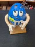 Vintage Blue M&M Candy Dispenser