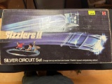 Vintage Sizzlers II Silver Circuit Race Track Set