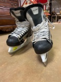 CCM Performance 02 Black and Silver Hockey Ice Skates