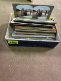 Box Full of Several Antique Slide Viewer Slides