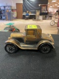 Vintage 1926 Pontiac Brass Replica Coin Bank