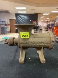 Antique Enterprise Tinned Metal Meat Grinder