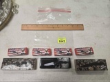 7- New Knives in Gift Boxes. 2-Delta Ranger III, 1-Dragon I, 4-Mini Eagle Eye Pocket Knives. All one