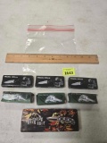 7-Bew Knives in Gift Boxes. 3-Wildlife Officer, 3- Frost Cutlery, and 1- Buckshot Cutlery Pocket