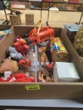 Box of Assorted Collectible Toys. TY, And Other.