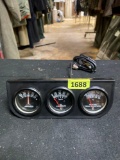 Automotive Engine Triple Gauge Set