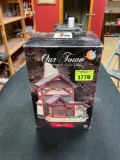 Our Town Illuminated Collectibles Porters Haven Light Up Christmas Village House