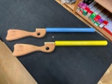 Set of 2 Vintage Branson Missouri Wooden Pop Guns