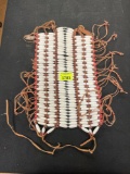 Vintage Native American Hand Made Bead Breast Plate