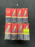 Set of 6 Vintage B.F. Goodrich 18-1 Spark Plugs