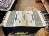 Vintage Small Native American Style Floor Rug