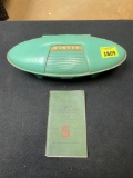 Vintage Singer Button Holer with Singer Portable Electric Sewing Machine 221-1 Instruction Manual