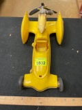 Vintage Cox Shrike Prop Rod Gas Engine Tether Race Car Toy