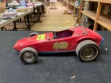 Vintage Nylint The Spoiler Roadster Pressed Steel Toy Race Car Body