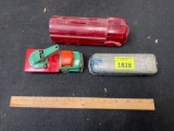 2 Metal Collectible Toy Vehicles and 1 Plastic Collectible Toy Vehicle
