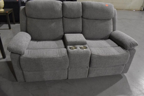 2 Cushion Loveseat with Drink holders