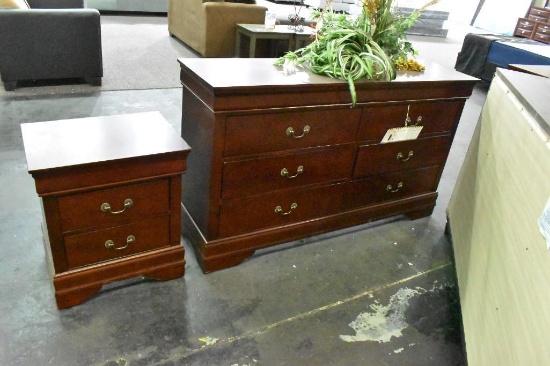 Dresser and night Stand