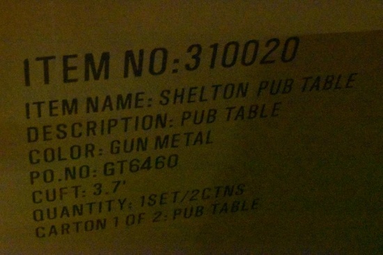 Pub Table