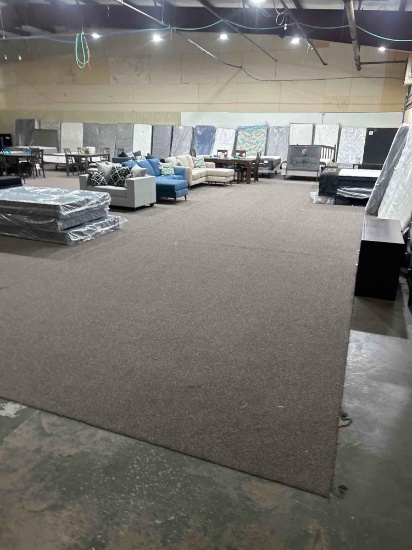 Carpet 12ft wide 60ft long.