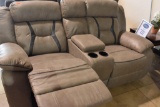 2 Cushion Loveseat with Drink holders