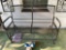 Metal Glider Bench
