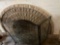 Beveled glass fireplace protector. Antique. Excellent condition