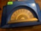 Vintage blue and gold radio