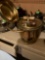 Vintage champagne wine chiller with two bottle openers inside