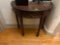 Vintage wall end table with one drawer