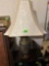 Chinese lamp with shade