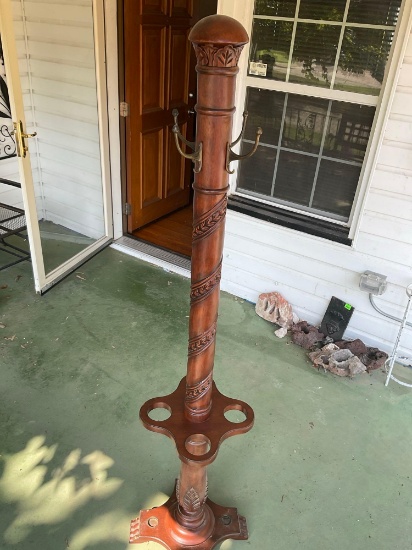 Wooden Coat Rack