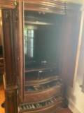 Wooden Entertainment Cabinet