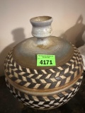Vintage Handmade carved tribal designs bowl