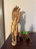 Cool lkea Gestalta wooden mannequin 13 inches tall. A would an artificial right hand mannequin