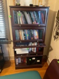Bookshelf only, buyer is responsible for loading themselves. Glass pull down doors